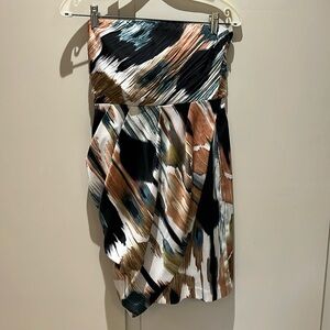 Ann Taylor strapless dress 0